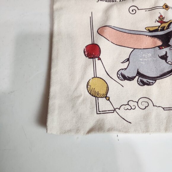 NWT Disney Dumbo Canvas Tote Bag Authentic Dance Bag Travel - Picture 7 of 10